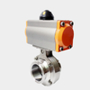 Electric Actuator 2 Inch Chemical Sanitary Butterfly Valves